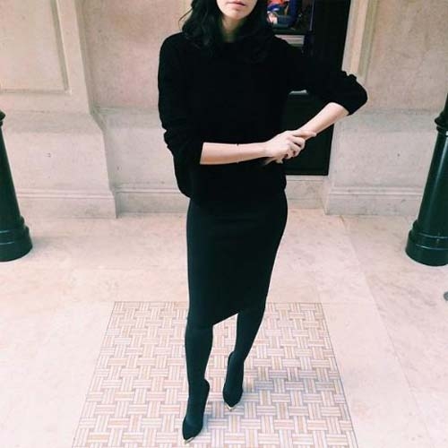 Ünlüler Özgecan Aslan Katliamını Siyah Giyerek Protesto Etti galerisi resim 2