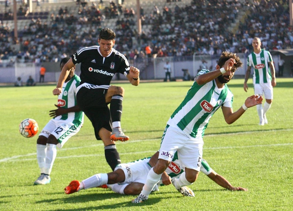 Beşiktaş-Torku Konyaspor maçından kareler galerisi resim 10