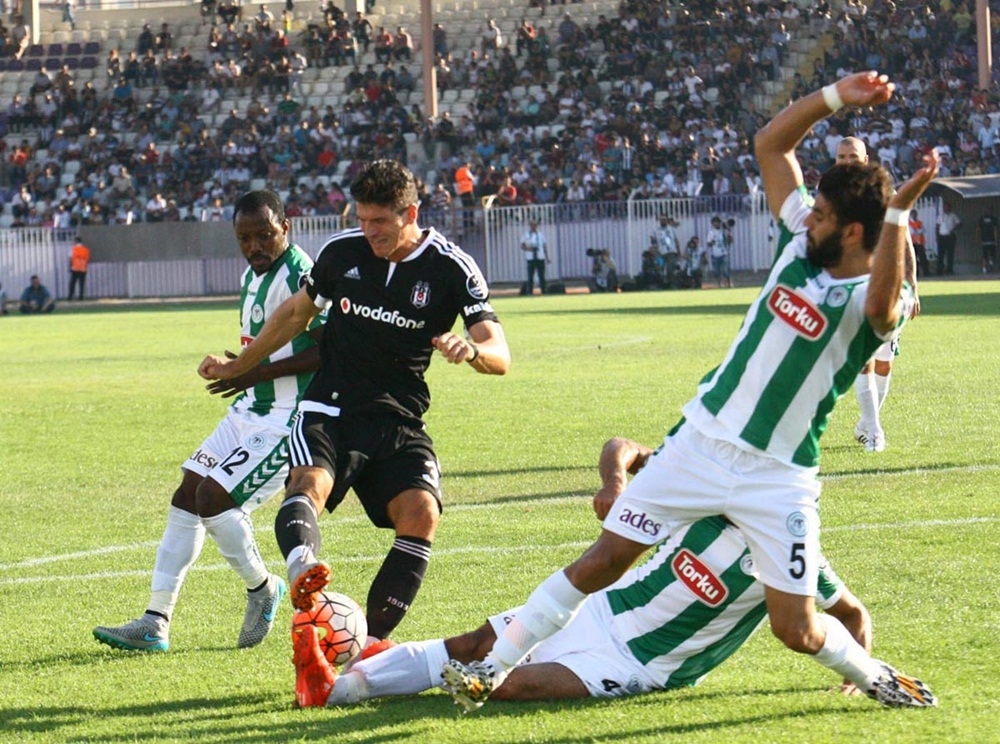 Beşiktaş-Torku Konyaspor maçından kareler galerisi resim 9