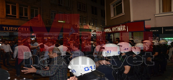 Gebze'de Gergin Dakikalar! Polis Biber Gazı Kullandı! galerisi resim 2