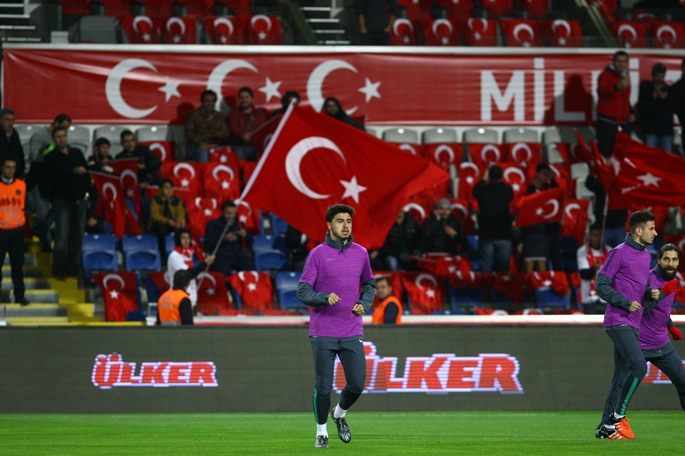 Türkiye-Yunanistan Milli Maçından Kareler galerisi resim 1