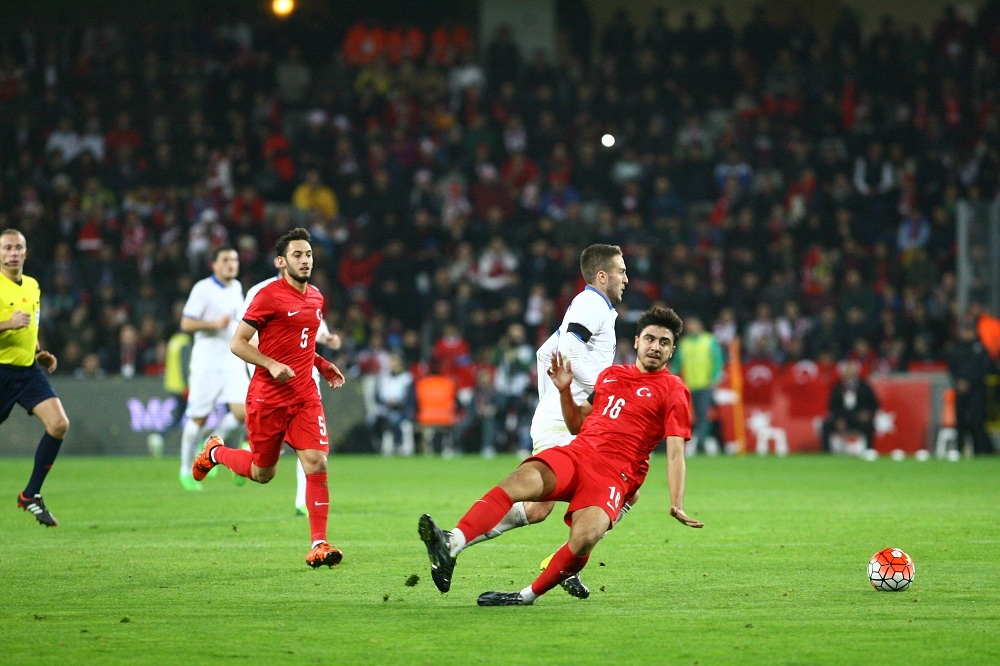 Türkiye-Yunanistan Milli Maçından Kareler galerisi resim 12