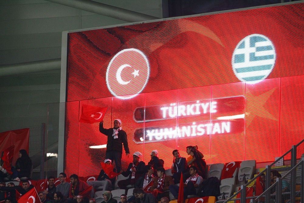Türkiye-Yunanistan Milli Maçından Kareler galerisi resim 3