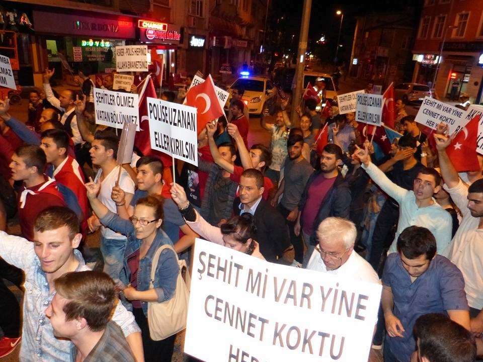 Gebzeli Ülkücüler teröre lanet için yürüdü galerisi resim 7