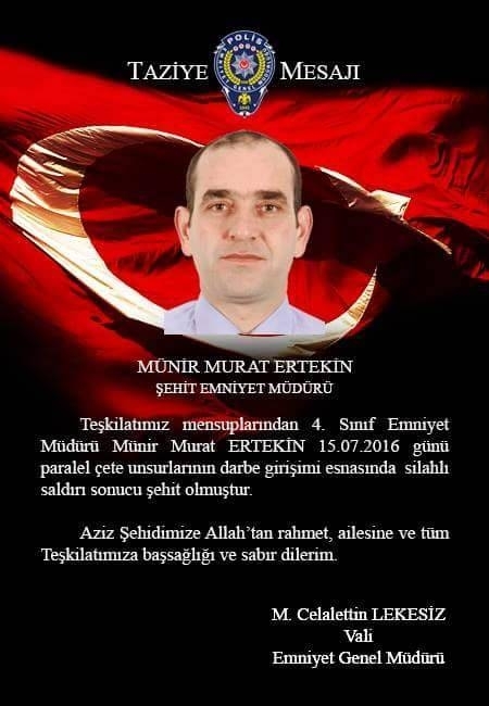 Vatan hainleri tarafından şehit edilen polislerimiz galerisi resim 1