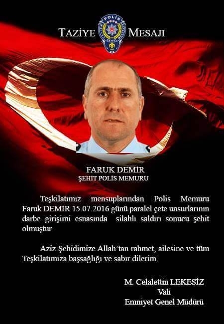 Vatan hainleri tarafından şehit edilen polislerimiz galerisi resim 36