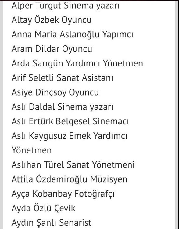 O belge ortaya çıktı! İşte FETÖ'cü sanatçılar listesi galerisi resim 3