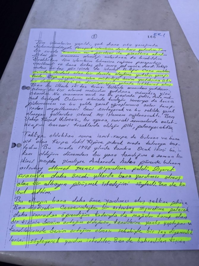 İşte Kürşat Yılmaz'ın kendi elinden yazdığı mektuplar.. galerisi resim 2