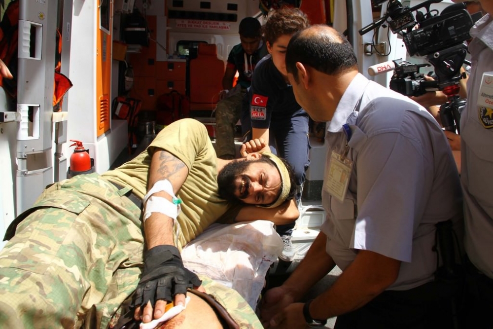 Yaralananlar Türkiye'ye getirildi galerisi resim 3