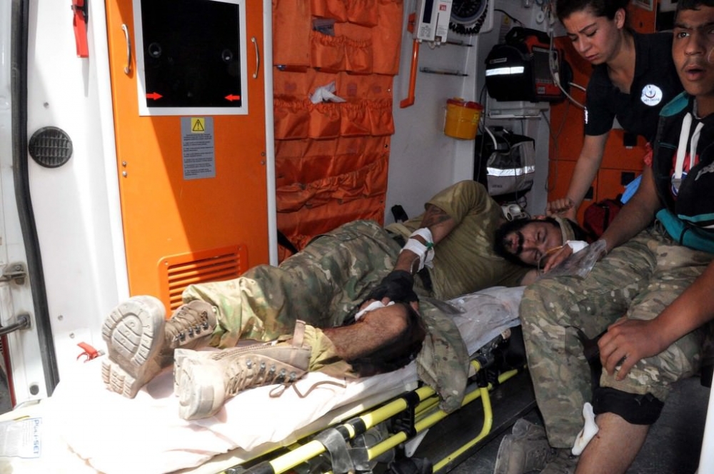 Yaralananlar Türkiye'ye getirildi galerisi resim 6