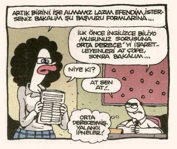 Türk'ün İngilizceyle İmtihanı galerisi resim 33