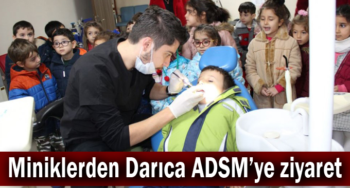 Miniklerden Darıca ADSM’ye ziyaret
