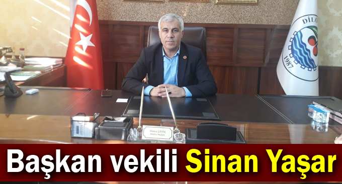 Başkan vekili Sinan Yaşar