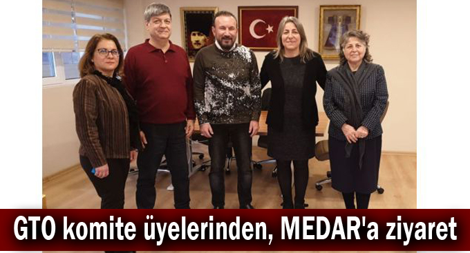 GTO komite üyelerinden, MEDAR'a ziyaret