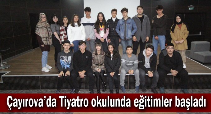 Tiyatro okulunda eğitimler başladı