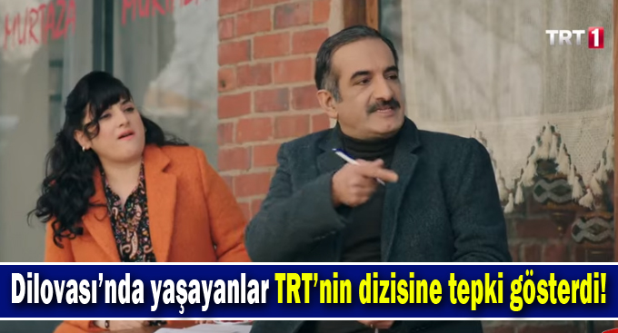Dilovası'nda yaşayanlar TRT’nin dizisine tepki gösterdi!