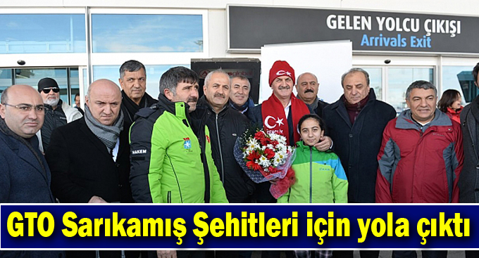 GTO Sarıkamış Şehitleri için yola çıktı