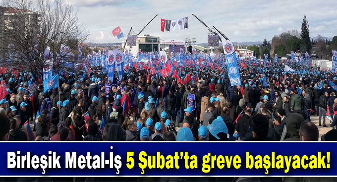 Metal işçileri Gebze'de miting yaptı!