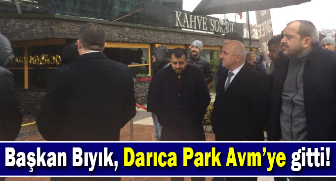 Başkan Bıyık yangın yerinde incelemelerde bulundu!