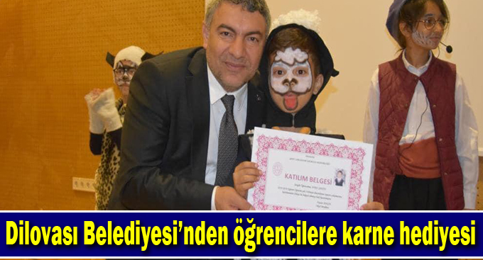 Dilovası Belediyesi’nden öğrencilere karne hediyesi