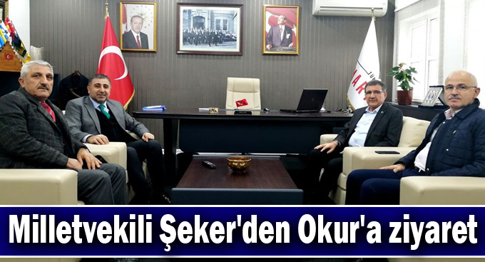 Şeker'den Okur'a ziyaret