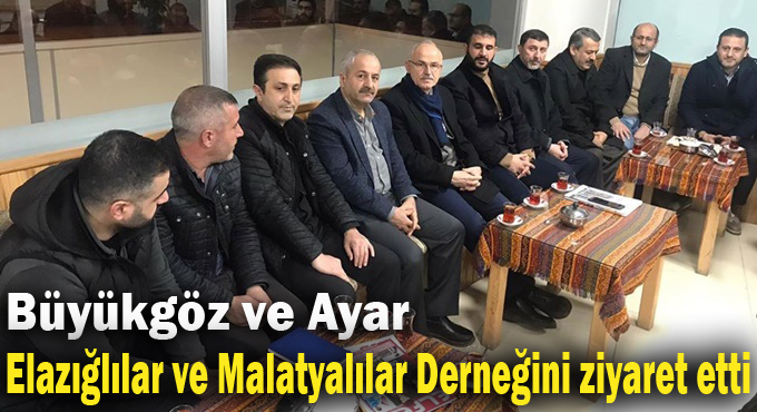 Büyükgöz ve Ayar'dan taziye ziyareti