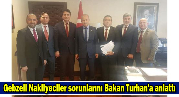 Gebzeli Nakliyeciler Cemil Yaman'ı da ziyaret etti