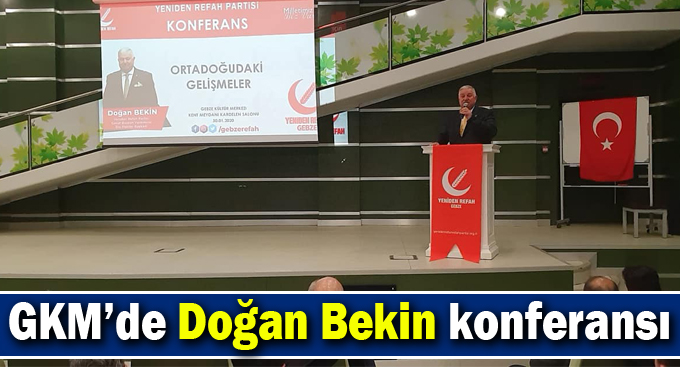 GKM'de Doğan Bekin konferansı