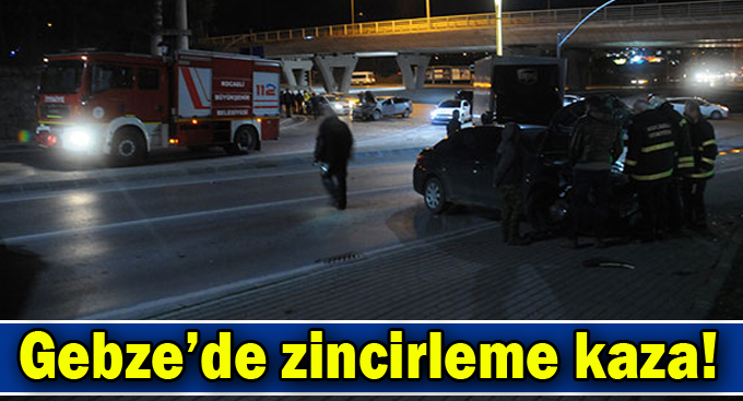 3 otomobile çarptıktan sonra durabildi: 4 yaralı