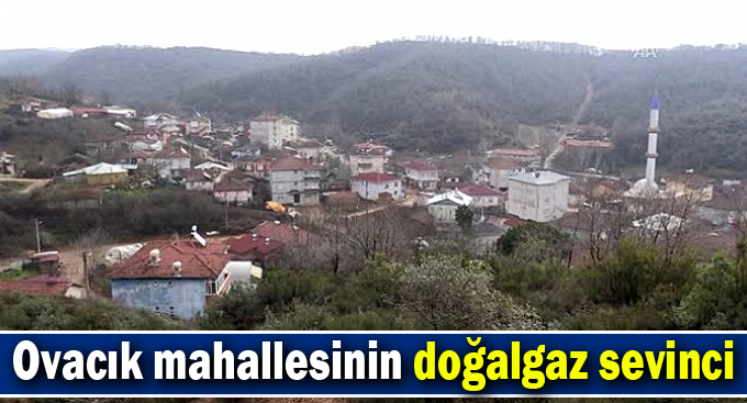 700 yıllık mahalleye doğalgaz hattı
