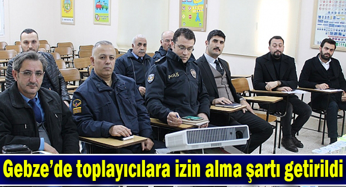 Toplayıcılara İzin Alma Şartı Getirildi