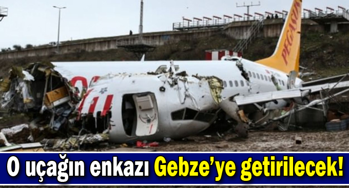 Uçağın enkazı 4 günde yüklendi!