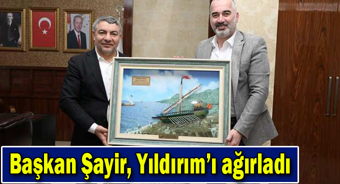 Karamürsel  Belediye Başkanından Şayir'e ziyaret