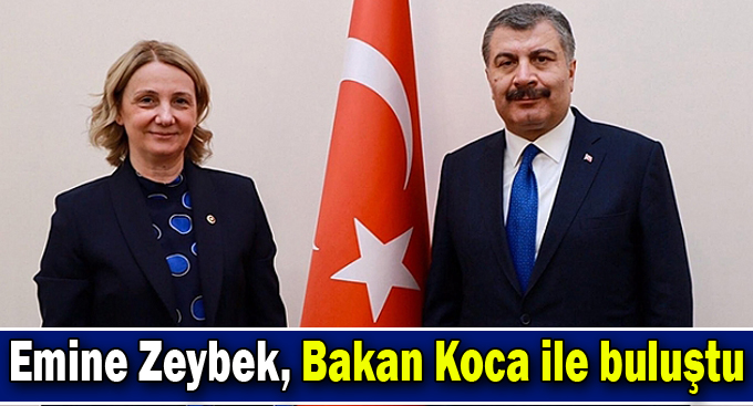 Zeybek, Bakan Koca ile buluştu