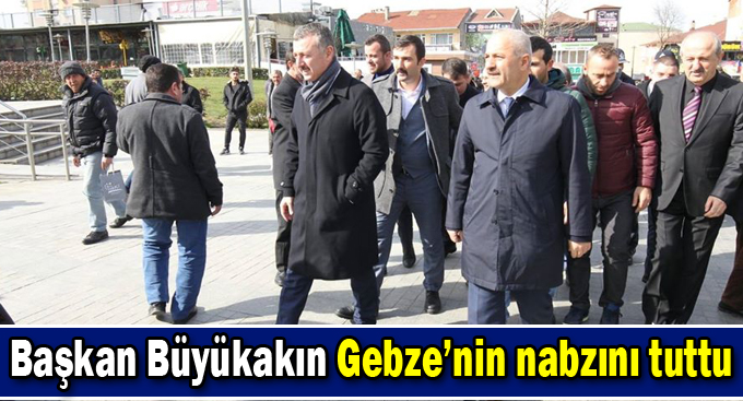 AK Parti Kocaeli kurmaylarından Gebze çıkarması