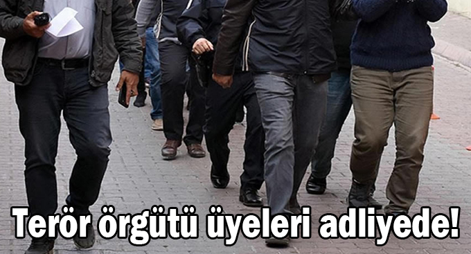 Gebze'de PKK/KCK şüphelileri adliyede