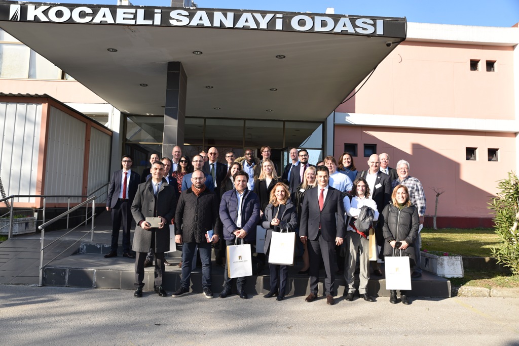 İngiliz İş Heyeti’nin Kocaeli Sanayi Odası Ziyareti