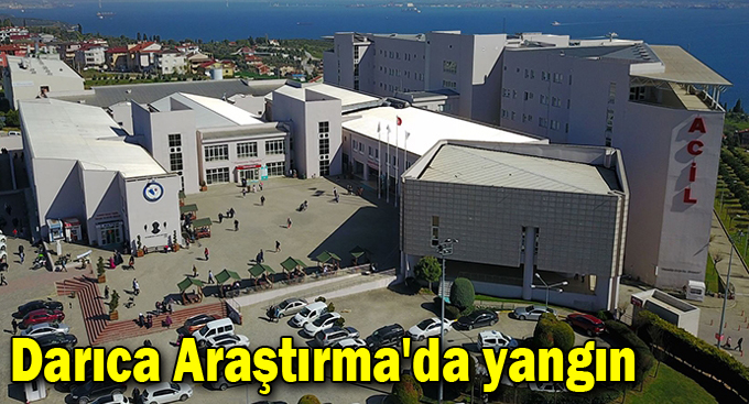 Darıca Araştırma'da yangın