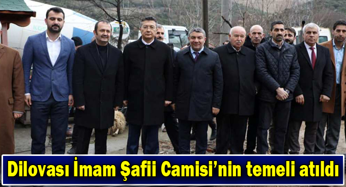 Dilovası İmam Şafii Camisi’nin temeli atıldı