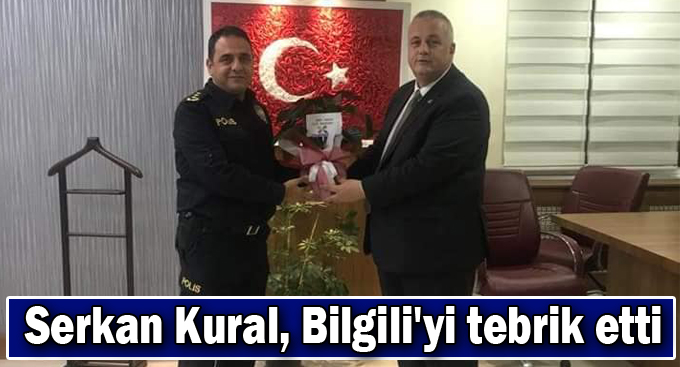 Serkan Kural, Bilgili'yi tebrik etti