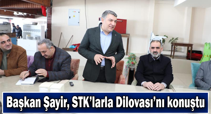 Başkan Şayir, STK’larla Dilovası’nı konuştu