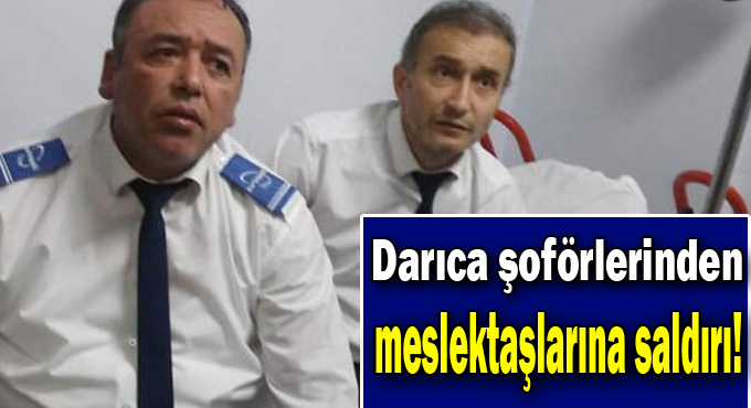 Otobüs şoförlerine saldırdılar!