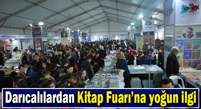 Darıcalılardan Kitap Fuarı’na yoğun ilgi