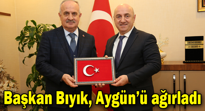 Başkan Bıyık, Aygün’ü ağırladı