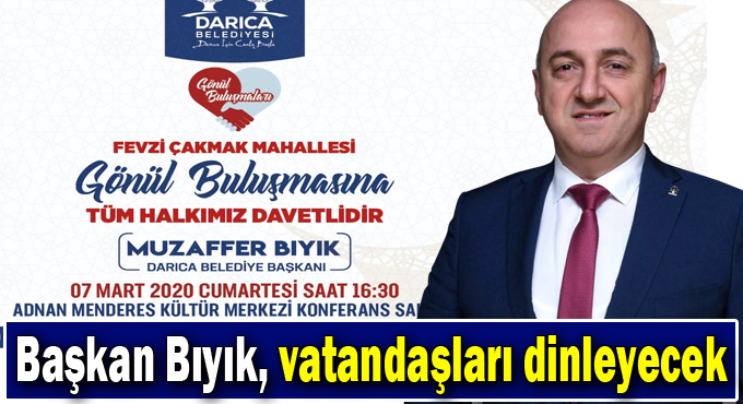 Gönül buluşmaları’nın onuncusu Fevzi Çakmak’ta