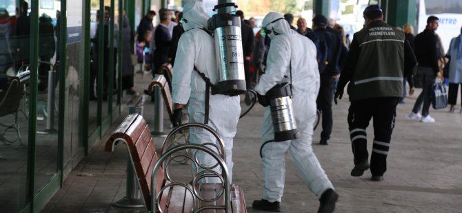 Kocaeli’de toplu taşıma araçlarında virüs ve mikroplara izin yok