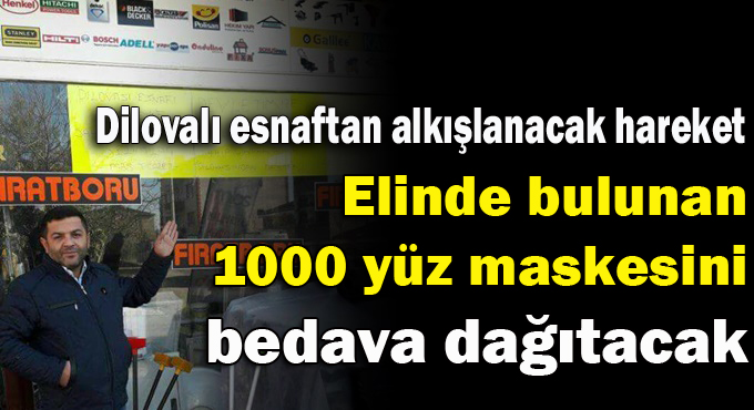 MBS Yapı'dan maskeler bedava