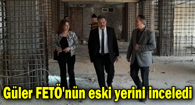 Gebze Kaymakamı FETÖ'nün eski yerini inceledi