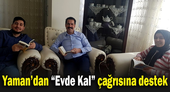 Yaman'dan 'Evde kal' çağrısına destek
