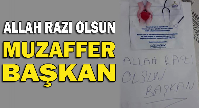 Sağlık çalışanlarına güzel jest!